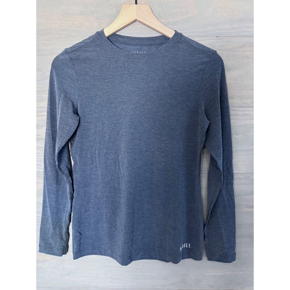 Nobull Long Sleeve Shirt Navy Blue Size‎ XS No Bull